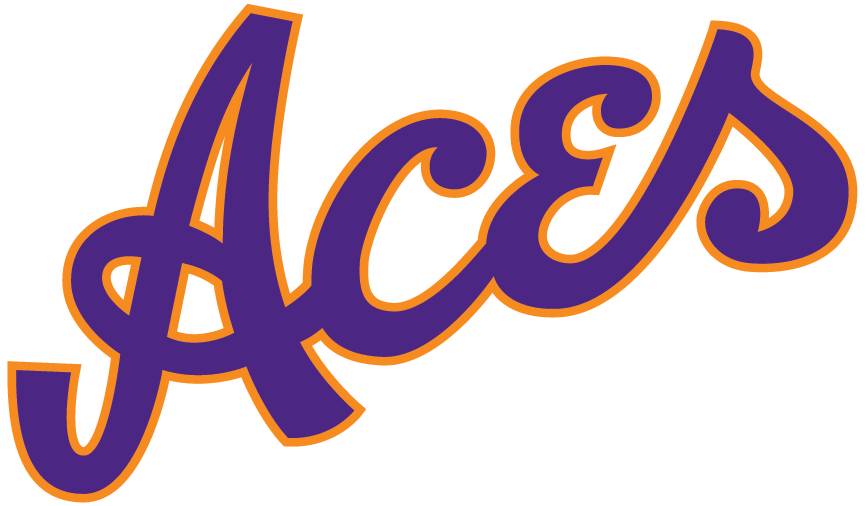 Evansville Purple Aces 2019-Pres Alternate Logo diy DTF decal sticker